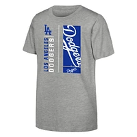Youth  Heather Gray Los Angeles Dodgers The MVP T-Shirt