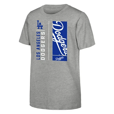 Youth  Heather Gray Los Angeles Dodgers The MVP T-Shirt