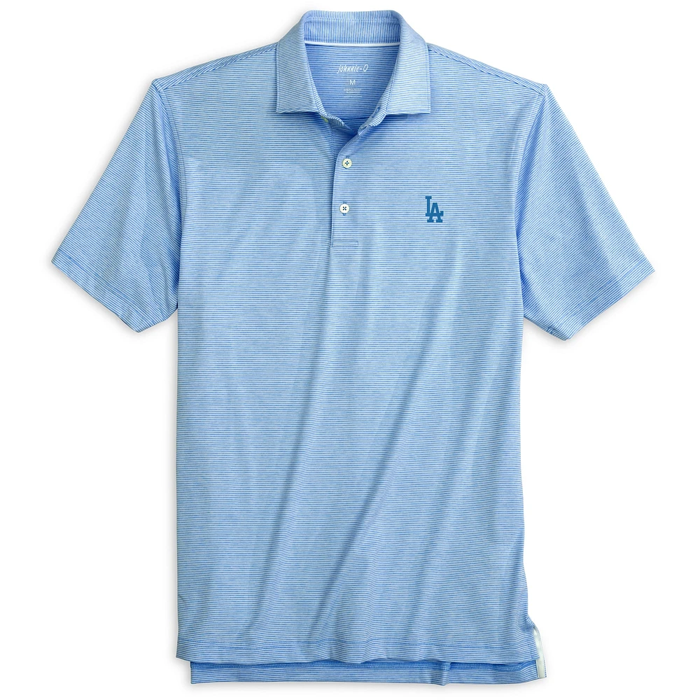 Youth johnnie-O Light Blue Los Angeles Dodgers Lyndon Polo