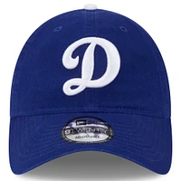 Youth New Era  Royal Los Angeles Dodgers 2025 Batting Practice 9TWENTY Adjustable Hat