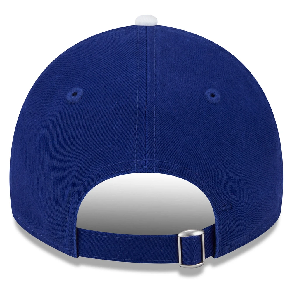 Youth New Era  Royal Los Angeles Dodgers 2025 Batting Practice 9TWENTY Adjustable Hat