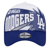 Casquette réglable New Era Royal Los Angeles Dodgers Bloom 9FORTY pour jeune