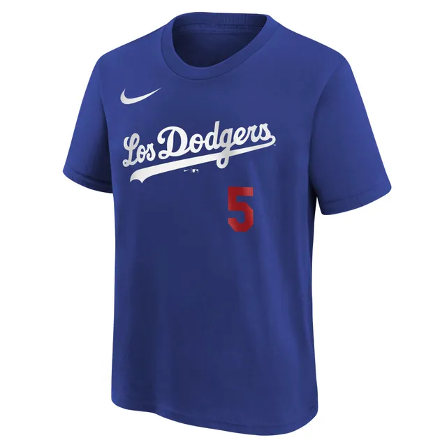 Nike Youth Los Angeles Dodgers Royal City Connect Graphic T-Shirt