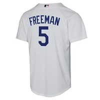 Youth Nike Freddie Freeman White Los Angeles Dodgers Home Replica Player Jersey