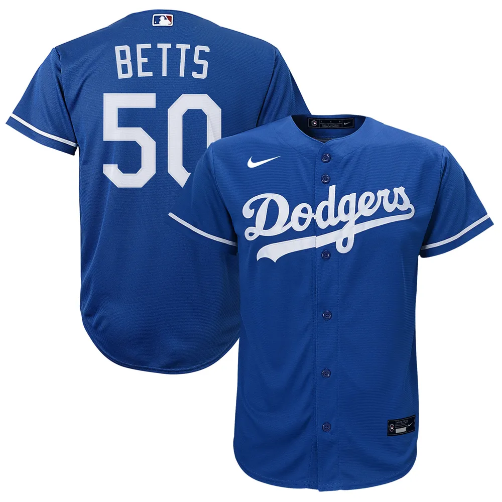 Lids Mookie Betts Los Angeles Dodgers Nike Youth Alternate Replica Player  Jersey - Royal