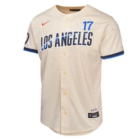 Youth Nike Shohei Ohtani Cream Los Angeles Dodgers 2024 City Connect Limited Player Jersey