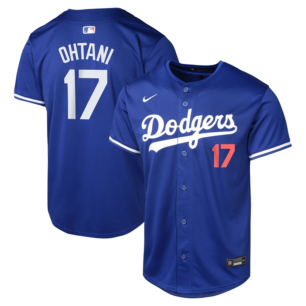 Youth Nike Shohei Ohtani Royal Los Angeles Dodgers Alternate Limited Jersey