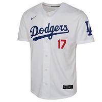 Maillot de joueur Nike Shohei Ohtani blanc Los Angeles Dodgers Home Limited pour jeune