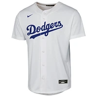 Youth Nike  White Los Angeles Dodgers Home Replica 2.0 Jersey