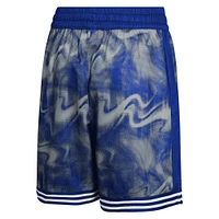 Short de voltigeur pour jeunes Los Angeles Dodgers bleu royal/gris