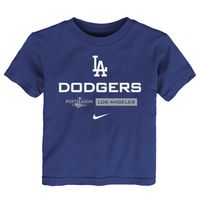 Youth Royal Los Angeles Dodgers 2022 Postseason Locker Room T-Shirt