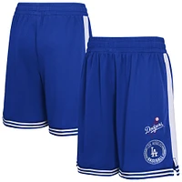Short de joueur champ intérieur bleu pour jeunes des Dodgers Los Angeles