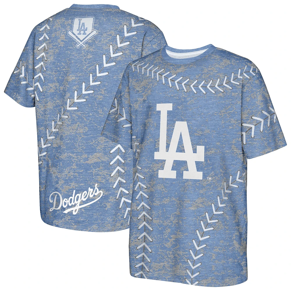 Youth Royal Los Angeles Dodgers Slide Score Bold T-Shirt
