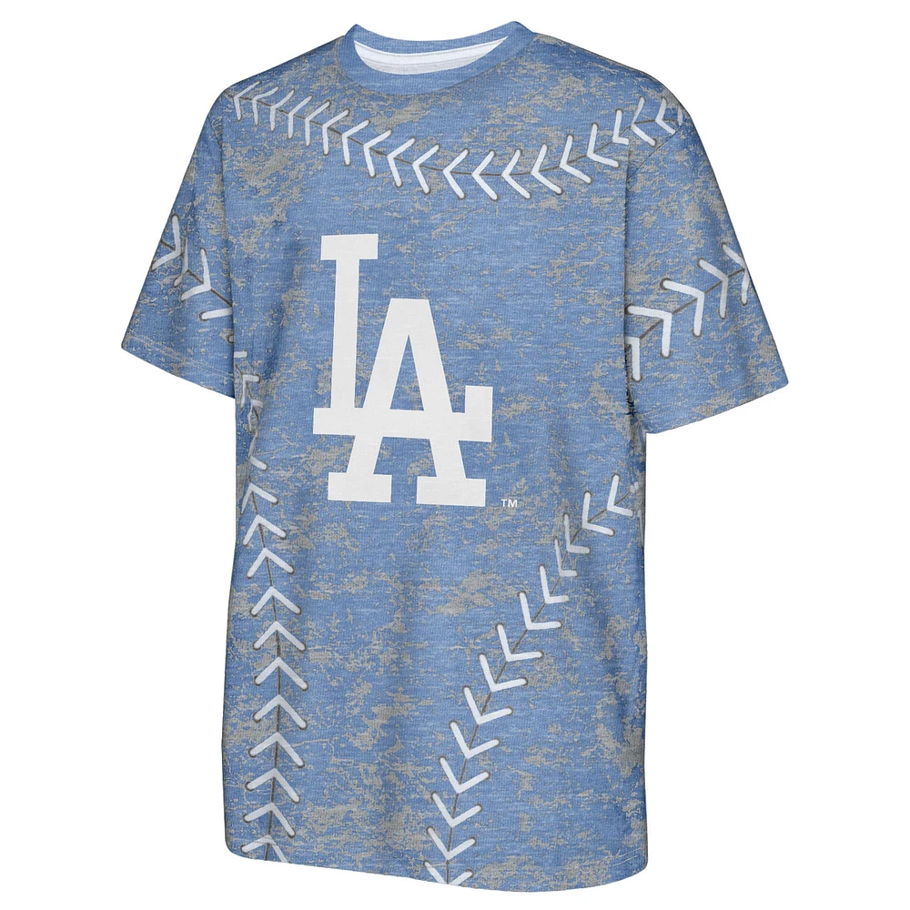 Youth Royal Los Angeles Dodgers Slide Score Bold T-Shirt