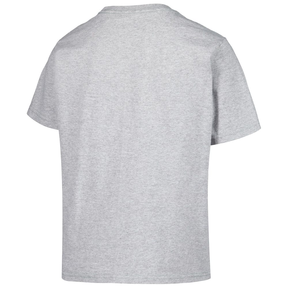 Youth Stitches Gray/Royal/Heather Gray Los Angeles Dodgers 3-Piece T-Shirt Combo Set