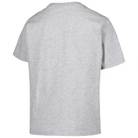 Youth Stitches Gray/Royal/Heather Gray Los Angeles Dodgers 3-Piece T-Shirt Combo Set