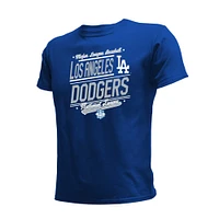 Ensemble de t-shirts pour jeunes Los Angeles Dodgers Royal/White Stitches