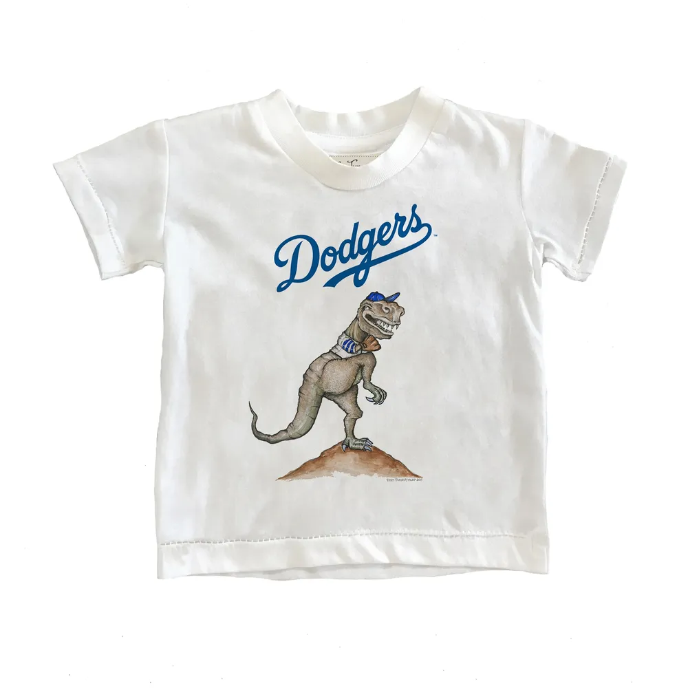 Lids Los Angeles Dodgers Tiny Turnip Youth TT Rex T-Shirt - White