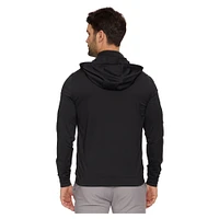 Men's Flag & Anthem  Black Los Angeles Golf Club Performance Quarter-Zip Hoodie