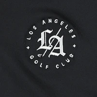 Men's Flag & Anthem  Black Los Angeles Golf Club Performance Quarter-Zip Hoodie