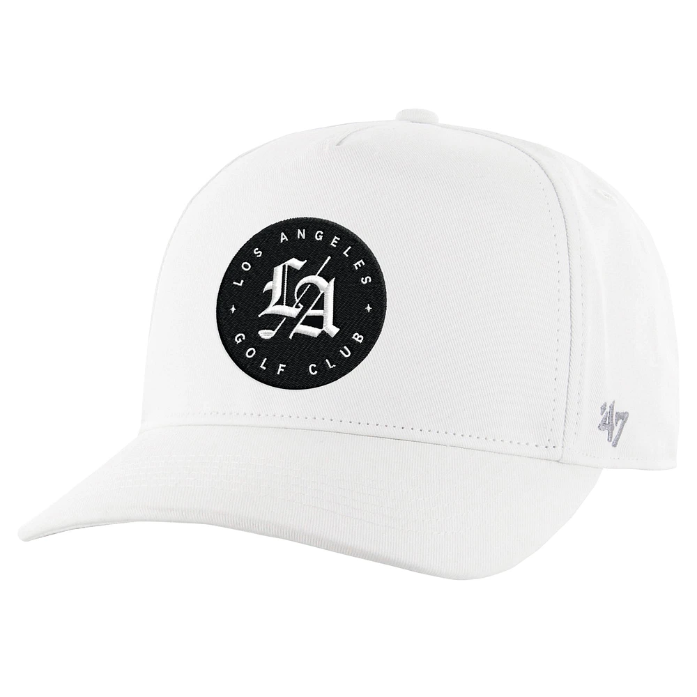 Casquette ajustable blanche TGL Los Angeles Golf Club Hitch pour homme '47