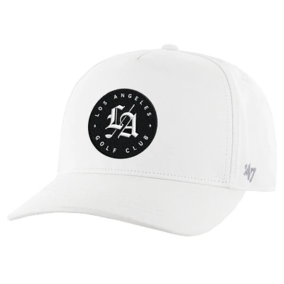 Casquette ajustable blanche TGL Los Angeles Golf Club Hitch pour homme '47