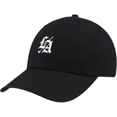 Men's Ahead Black Los Angeles Golf Club Largo Adjustable Hat