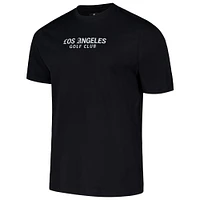 Men's Ahead Black Los Angeles Golf Club Pembrooke T-Shirt