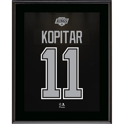 Plaque de joueur sublimée avec numéro de maillot Anze Kopitar Los Angeles Kings 10,5" x 13"
