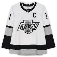 Maillot authentique adidas blanc dédicacé par Anze Kopitar des Los Angeles Kings