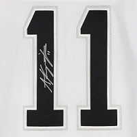 Maillot authentique adidas blanc dédicacé par Anze Kopitar des Los Angeles Kings