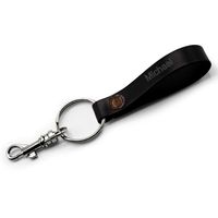 Los Angeles Kings Personalized Leather Loop Keychain