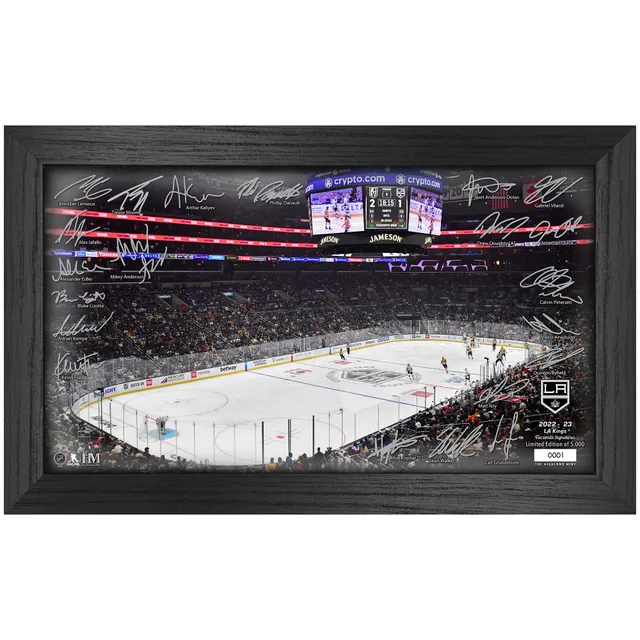 Fanatics Authentic Los Angeles Kings 2014 Stanley Cup Champions Mahogany Framed Jersey Display Case