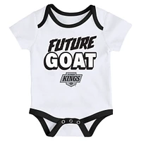 Infant Los Angeles Kings Loyal Buddies Three-Pack Bodysuit Set