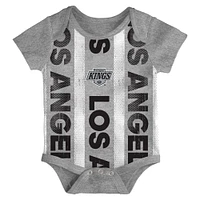 Infant Los Angeles Kings Loyal Buddies Three-Pack Bodysuit Set