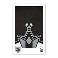 Los Angeles Kings 11" x 17" Minimalist Logo Poster Print