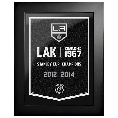 Los Angeles Kings - 12'' x 16'' Team Empire Framed Artwork
