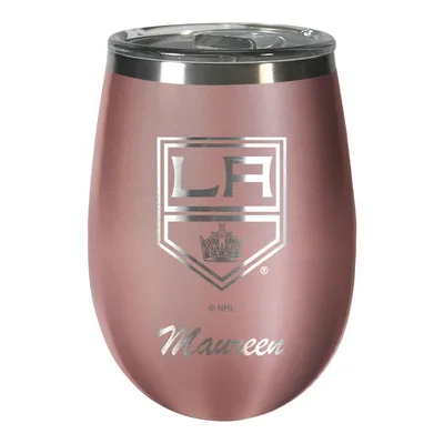 Los Angeles Kings 12oz. Personalized Rose Gold Wine Tumbler