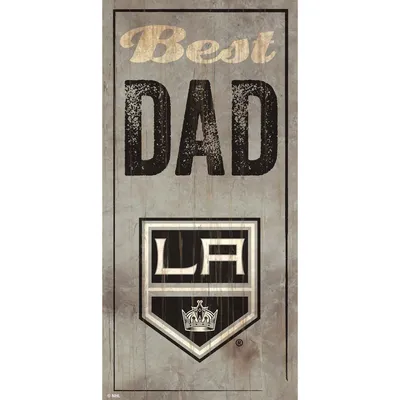Los Angeles Kings 6" x 12" Best Dad Sign