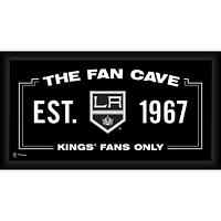 Los Angeles Kings Framed 10" x 20" Fan Cave Collage