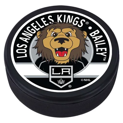 Los Angeles Kings Mascot Hockey Puck