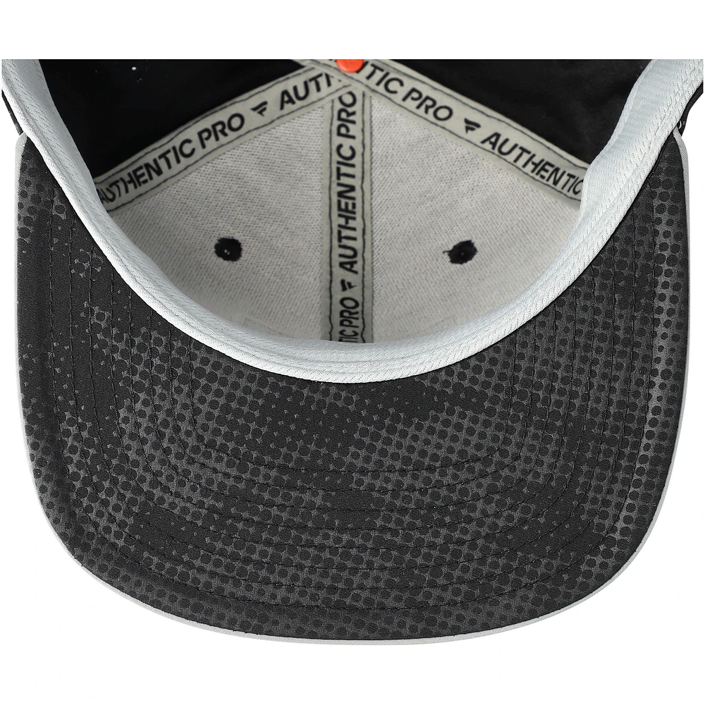 Casquette Snapback authentique Pro Rink Fanatics noire pour homme des Los Angeles Kings