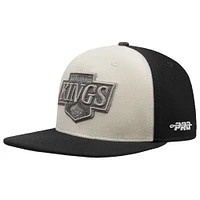 Casquette Snapback Pro Standard pour homme en French Terry des Los Angeles Kings, couleur crème
