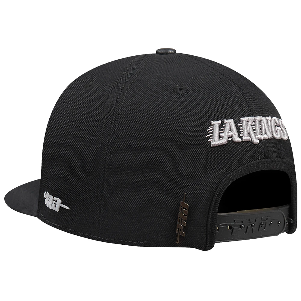 Casquette Snapback Pro Standard pour homme en French Terry des Los Angeles Kings, couleur crème