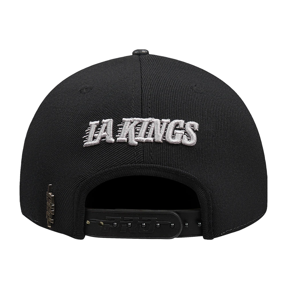 Casquette Snapback Pro Standard pour homme en French Terry des Los Angeles Kings, couleur crème