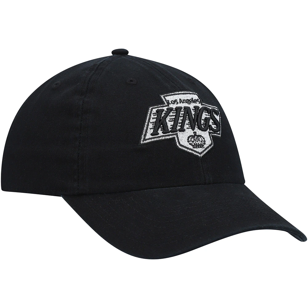 Casquette réglable '47 Black Los Angeles Kings Team Clean Up pour homme