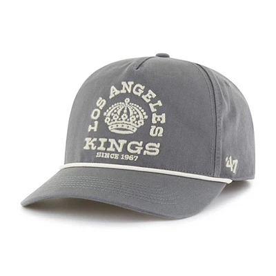 Casquette ajustable Ranchero Hitch anthracite pour homme Los Angeles Kings Canyon '47