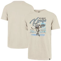 Men's '47  Natural Los Angeles Kings Hockey Player Golden Age Scrum T-Shirt