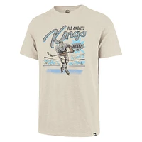 Men's '47  Natural Los Angeles Kings Hockey Player Golden Age Scrum T-Shirt
