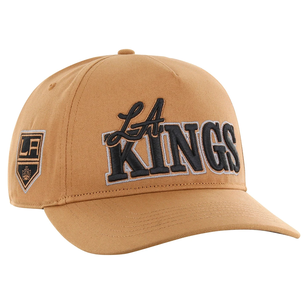 Casquette ajustable Barnes Hitch '47 Tan Los Angeles Kings pour homme